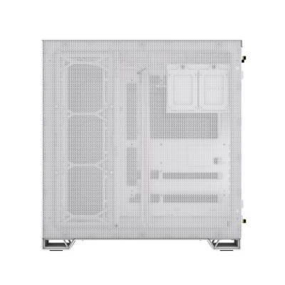 Corsair 6500D Airflow White Middle Tower Vetro Temperato No-Power minITX/mATX/ATX/E-ATX