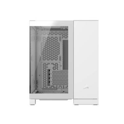 Corsair 2500X White Micro-ATX Vetro Temperato No-Power minITX/mATX