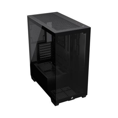 Corsair 3500X Black Middle Tower Vetro Temperato No-Power minITX/mATX/ATX/E-ATX