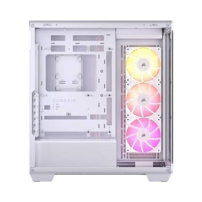 Corsair 3500X ARGB White Middle Tower Vetro Temperato No-Power minITX/mATX/ATX/E-ATX