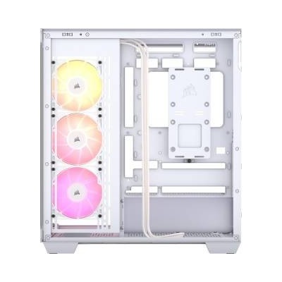 Corsair 3500X ARGB White Middle Tower Vetro Temperato No-Power minITX/mATX/ATX/E-ATX