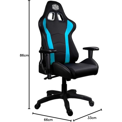  Cooler Master Caliber R1 Gaming Chair Blue