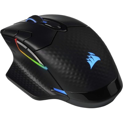 Corsair Dark Core RGB Pro SE Mouse Ottico Qi Charger 18000DPI 8 Tasti Wireless/BT