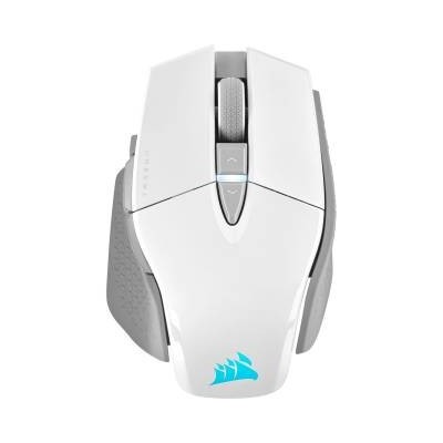 Corsair M65 RGB Ultra Wireless Bianco Mouse Gaming Ottico 26000DPI 8 Tasti "Corsair Renewed"