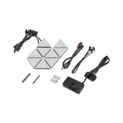 Corsair iCUE LC100 Luci Smart triangolari per Case - Starter Pack