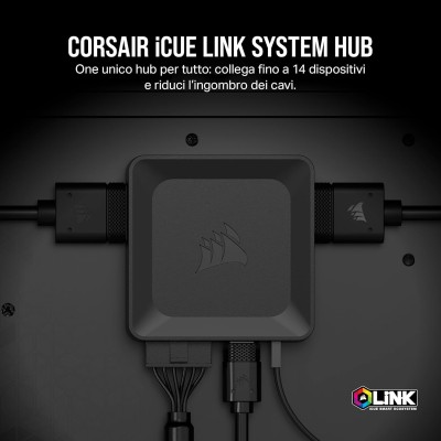 Corsair iCUE LINK System Hub controller per ventole ICUE Link