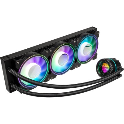 Kolink Umbra Void 360 ARGB Black CPU Liquid Cooler Intel 1851/1700 AMD AM5/AM4