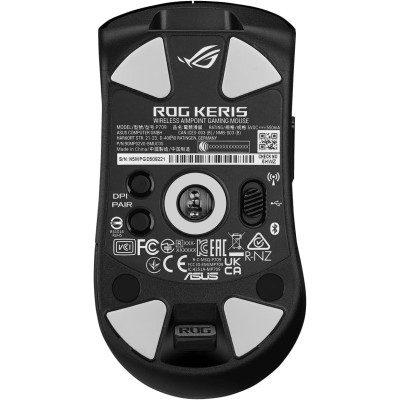 Asus ROG Keris Wireless AimPoint Mouse Ottico 16000DPI 7 Pulsanti