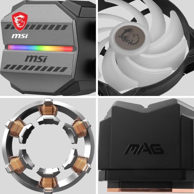 MSI MAG Coreliquid M360 ARGB CPU Liquid Cooler Intel 1851/1700/1200 AMD AM5/AM4