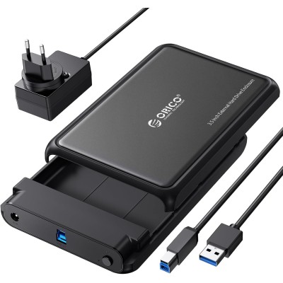 Orico DDL35-U3 Box Esterno HDD Enclosure 3.5" SataIII USB 3.0 - Nero