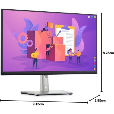 Dell Monitor P2722H 27" IPS 60Hz FullHD 8ms Pivot USB VGA/HDMI/DP