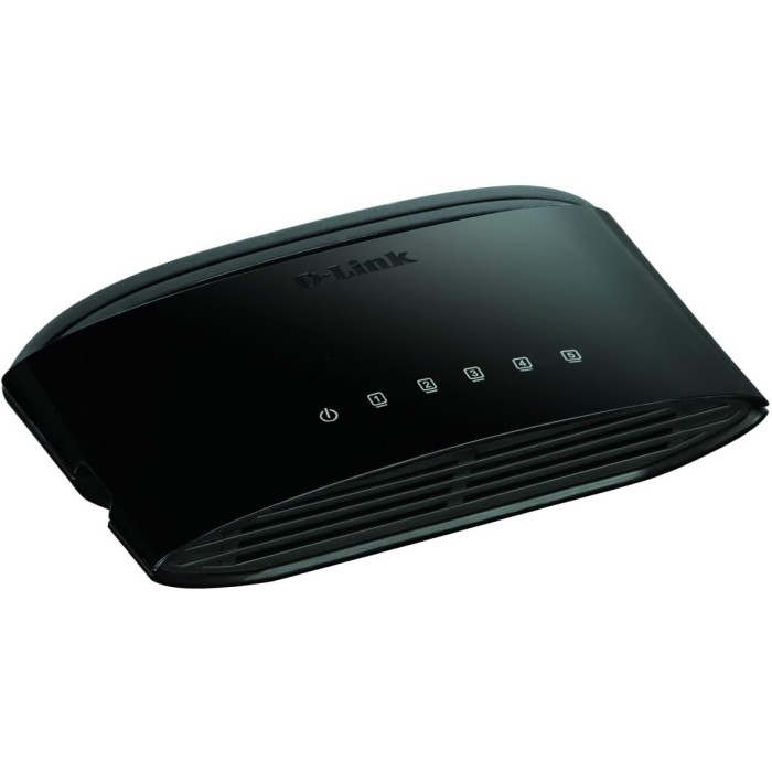 Dlink DES-1005D Switch Unmanaged 5*LAN Nero