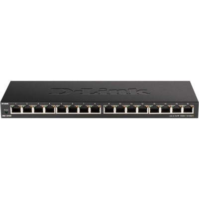 D-Link DGS-1016S Switch Unmanaged Gigabit 16 porte 32Gbps