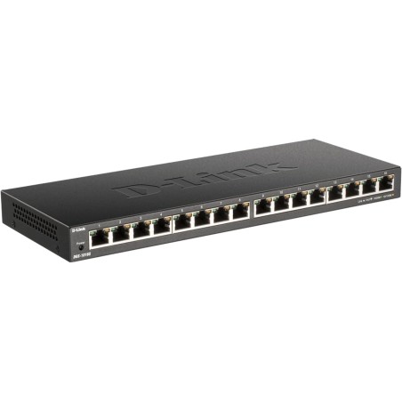 D-Link DGS-1016S Switch Unmanaged Gigabit 16 porte 32Gbps