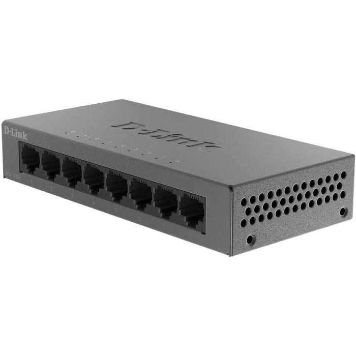 D-Link DGS-108GL Switch Gigabit Ethernet 8 porte