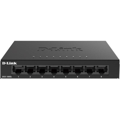 D-Link DGS-108GL Switch Gigabit Ethernet 8 porte