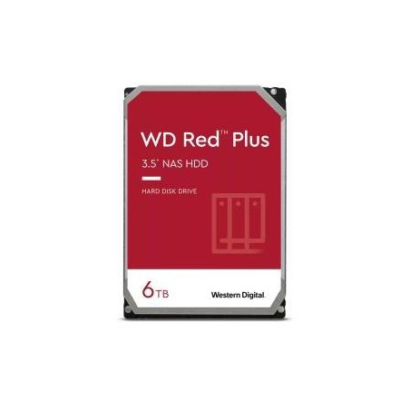 Western Digital Red Plus HDD 6TB 256MB 5400rpm SataIII 3.5"