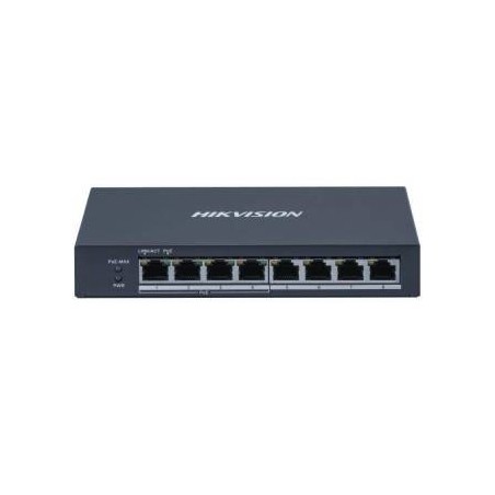 Hikvision DS-3E0508P-O Switch Gigabit Ethernet (10/100/1000) Full duplex 8 Porte 4 POE