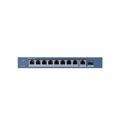 Hikvision DS-3E0510P-E Switch Unmanaged PoE Gigabit 8 porte