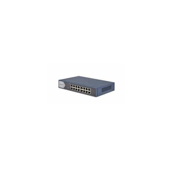 Hikvision DS-3E0516-E(B) Switch Unmanaged Gigabit 16 porte