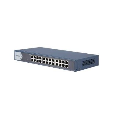 Hikvision DS-3E0524-E(B) Switch Unmanaged Gigabit 24 porte