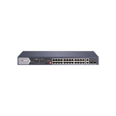 Hikvision DS-3E0528HP-E Switch Unmanaged PoE Gigabit 28 porte