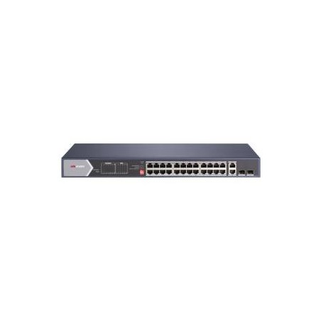 Hikvision DS-3E0528HP-E Switch Unmanaged PoE Gigabit 28 porte