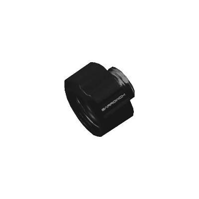 Barrow FBYKNL-16 Helm Edition Connettore Fitting Dritto Tubo Rigido 16 Nero