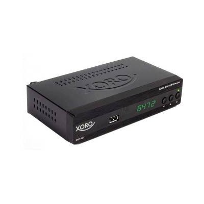 Xoro HRT 7622 NP Decoder Digitale Terrestre DVB-T2 HDMI/SCART Ethernet/USB