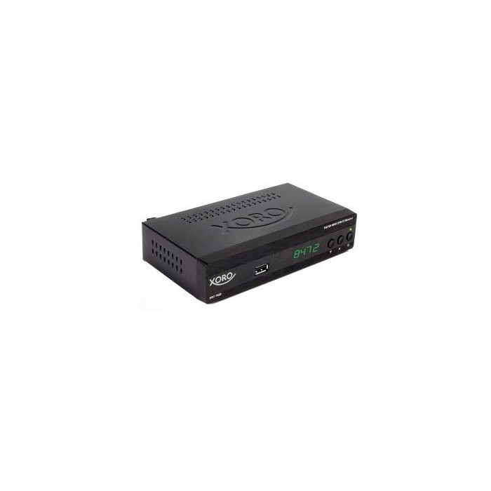 Xoro HRT 7622 NP Decoder Digitale Terrestre DVB-T2 HDMI/SCART Ethernet/USB