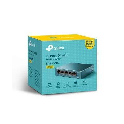 TP-Link LS105G Switch Unmanaged Gigabit Ethernet 5 Porte