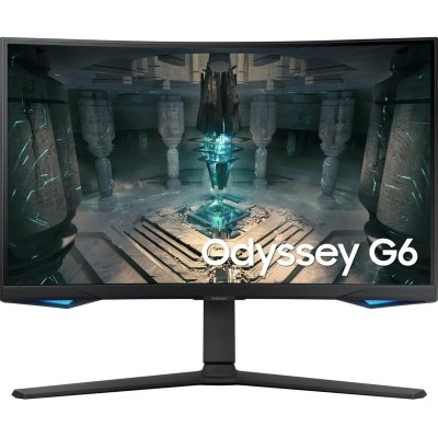 Samsung Odyssey G6 Monitor Curvo 27" VA 240Hz QHD 1ms HDR Multimediale Pivot FreeSync USB HDMI/DP