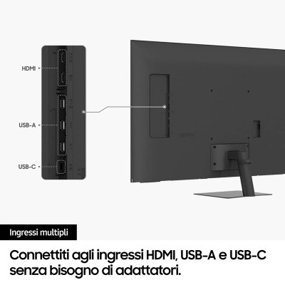 Samsung Smart Monitor M7 43" VA 60Hz 4K 4ms Multimediale Hub USB 2*HDMI