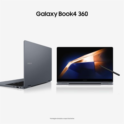 Samsung Galaxy Book4 360 Intel Core 7 150U 16GB Intel Iris Xe Graphics 512GB 15.6" Full HD Win Pro 11