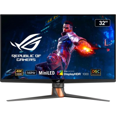 Asus ROG Swift PG32UQXR Monitor 32" IPS 160Hz 4K UHD 1ms HDR Hub USB 2*HDMI/2*DislayPort