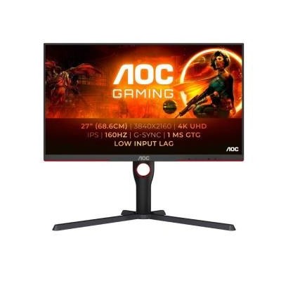 AOC U27G3X/BK Monitor 27" IPS 165Hz 4K UHD 1ms Pivot 2*HDMI/2*DisplayPort