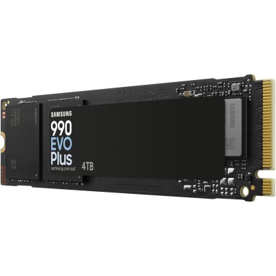 Samsung 990 EVO Plus SSD 4TB M.2 NVMe 7,250/6,300MB/s PCi Ex 4.0/5.0