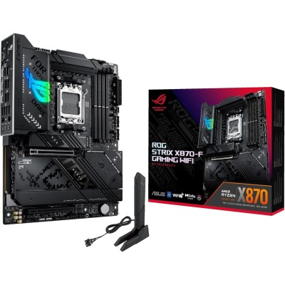 Asus Rog Strix X870-F Gaming Wi-Fi AMD X870 4*DDR5 4*M.2 2*SataIII AM5 HDMI/DisplayPort ATX