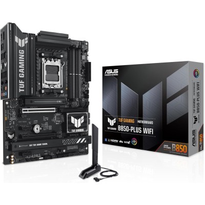 ASUS TUF Gaming B850-PLUS Wi-Fi AMD B850 4*DDR5 3*M.2 4*SataIII AM5 HDMI/DisplayPort ATX