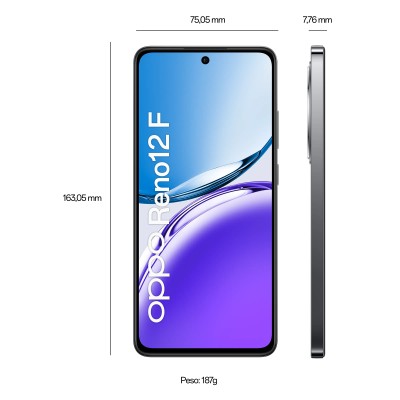 Oppo Reno 12F Black 8/256gb