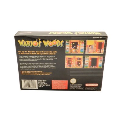 Gioco Nintendo SNES - Wario's Woods completo