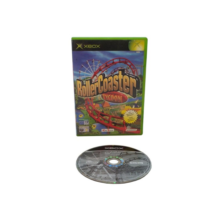 Gioco Microsoft XBOX 1° GEN - Roller Coaster Tycoon