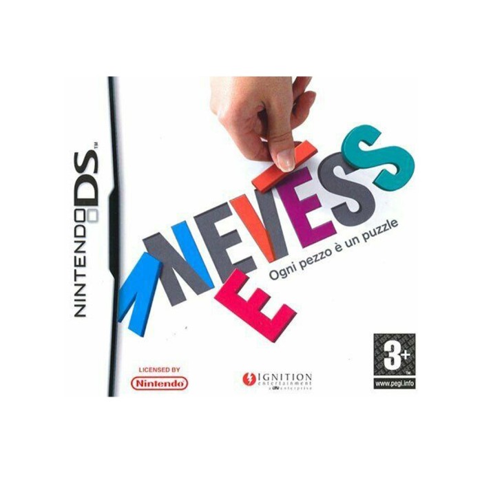 Gioco Nintendo DS - NUOVO - Nevess Ogni pezzo è un puzzle