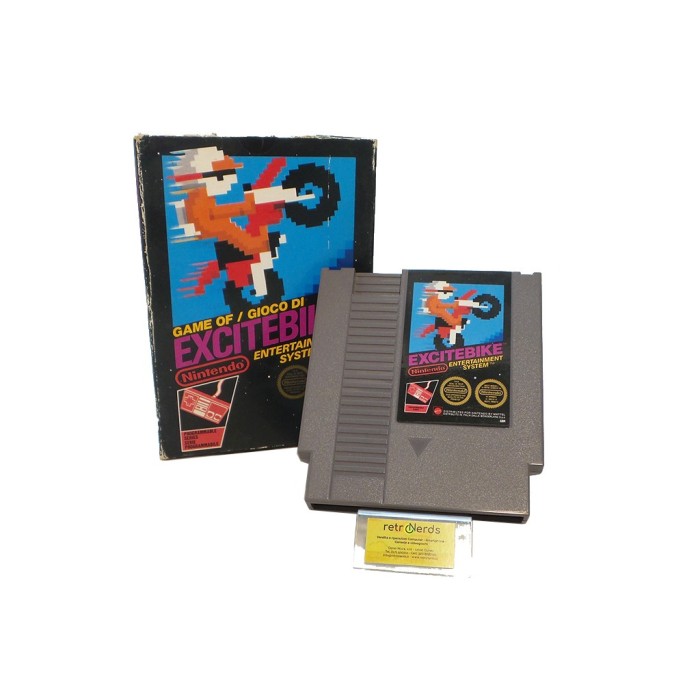 Gioco Nintendo NES - Excitebike PAL