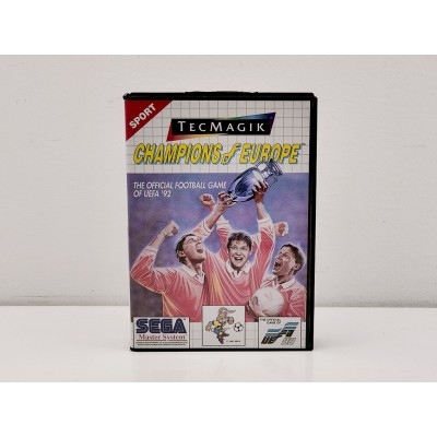 Gioco Sega Master System - Champions of Europe Official Football Game UEFA '92