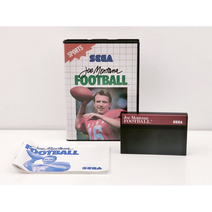 Gioco Sega Master System - Joe Montana Football completo