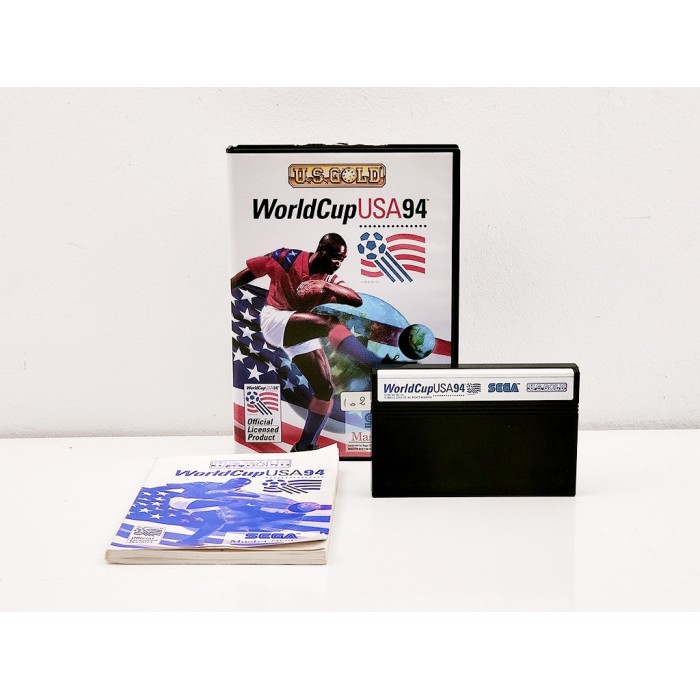 Gioco Sega Master System - World Cup USA '94 completo di cover e libretto