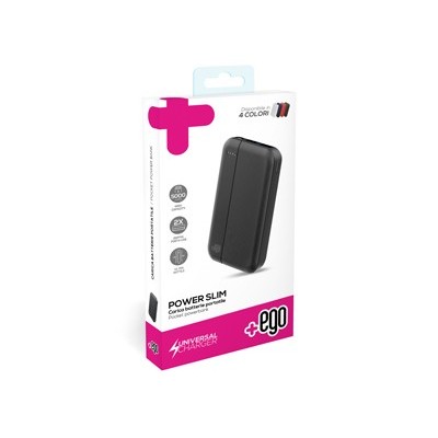 Power Bank 5000 mAh Power Slim Nero