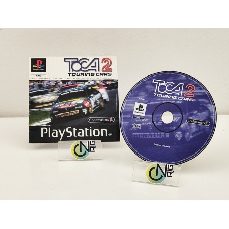 Gioco Sony Playstation PS1 - TOCA 2 Touring Cars SLES-01547 Solo Gioco e Manuale