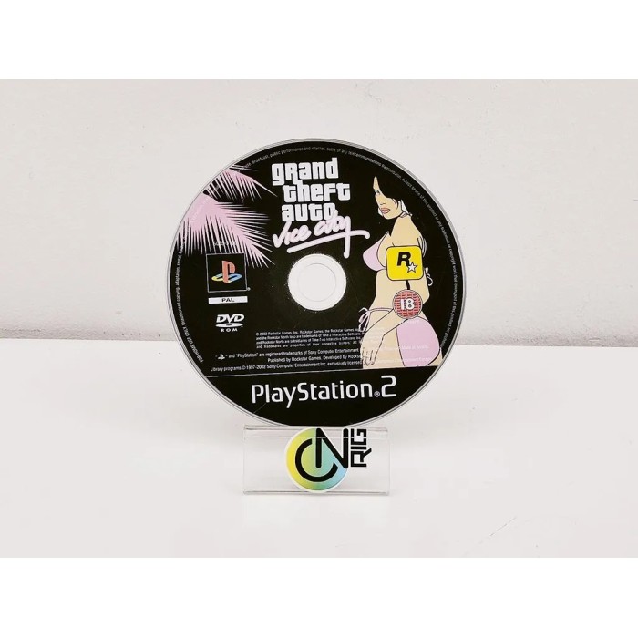 Gioco Sony Playstation PS2 - Grand Theft Auto Vice City GTA - Solo Gioco